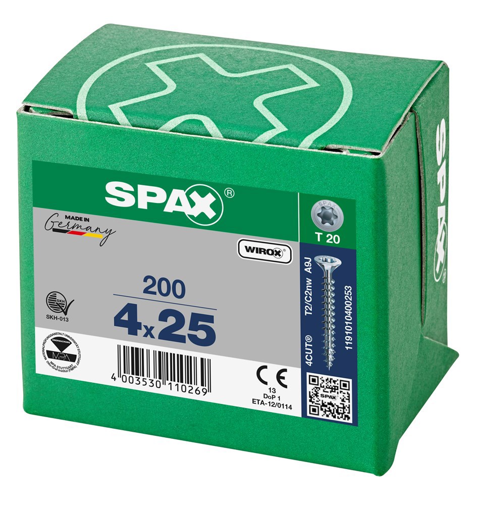 spaanplaatschroef wirox spax-5