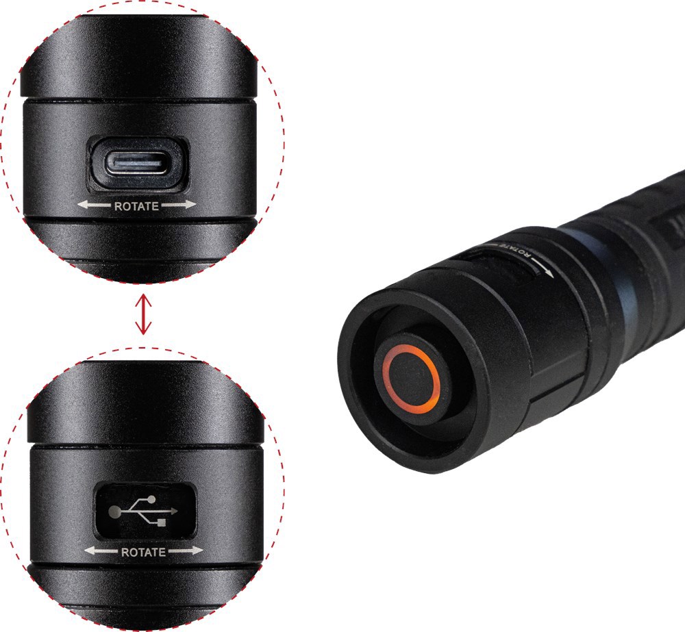 accu zaklamp led kelfort-7