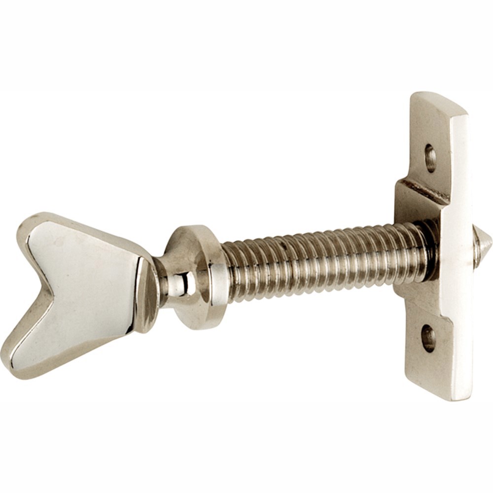 Belegschroef Glans Nikkel - 5599 HART 38X8MM