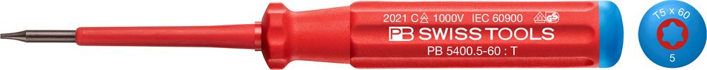 Schroevendraaier Torx Pb Swiss Tools - PB 5400.5-60 T5
