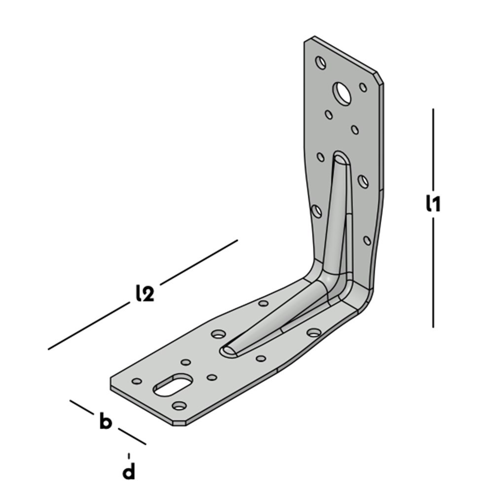 hoekanker met ril sv-3