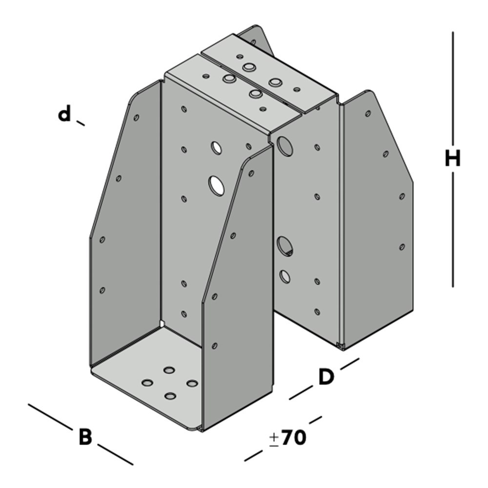 balkdrager gbs dubbel sv-3