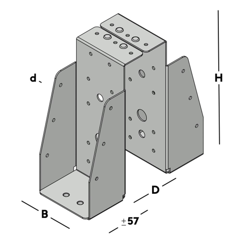 balkdrager gbs dubbel sv-3