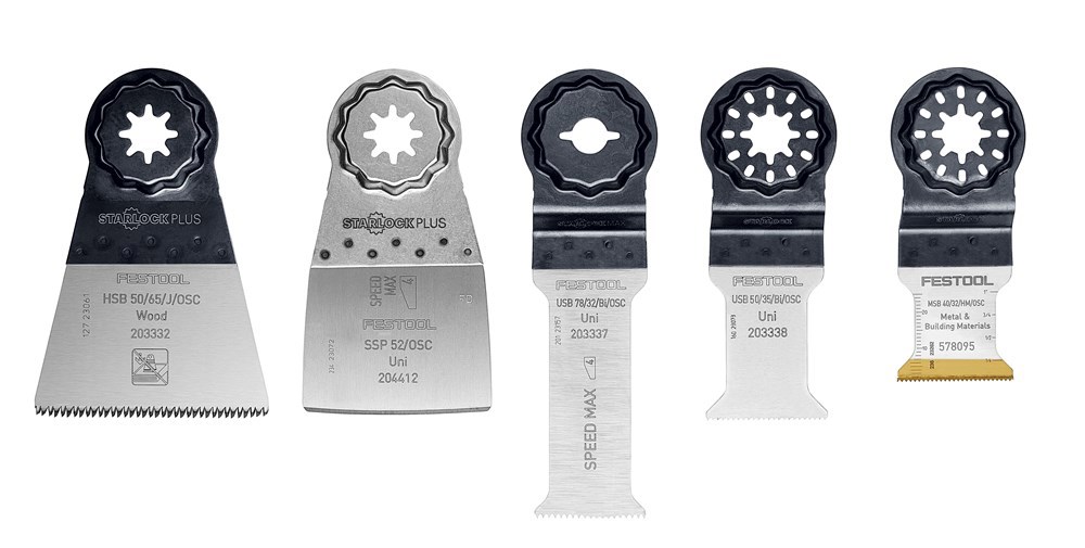 Multizaagbladenset Festool - OSC-SORT/5 SET à 5 STUKS