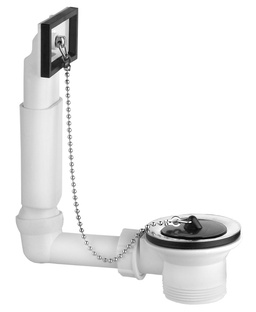 Afvoer- En Overloopcombinatie Wit Viega - 145MM 1.1/2''