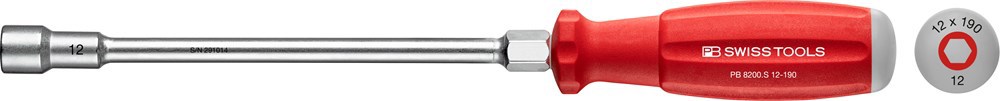 Dopschroevendraaier Pb Swiss Tools - PB 8200.S 12-190 190MM 12MM