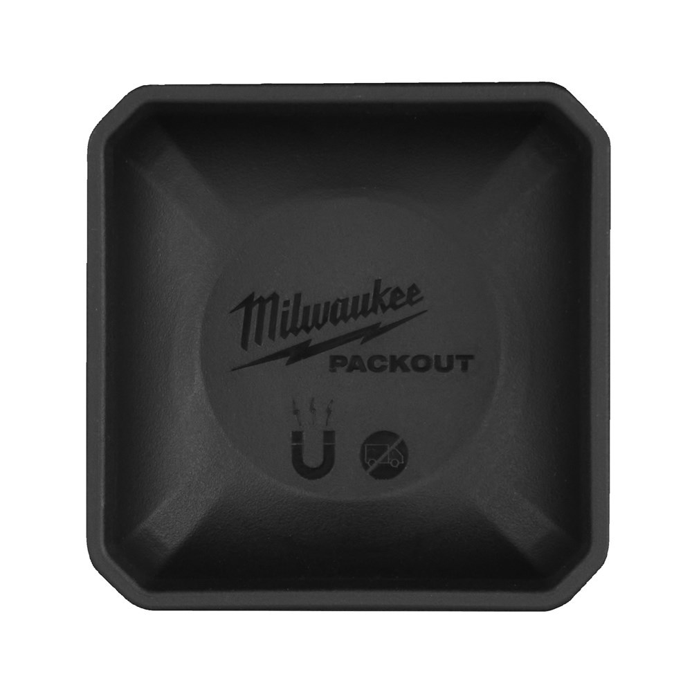 Inzetbakje Packout Milwaukee - 10X10X45MM ROOD/ZWART
