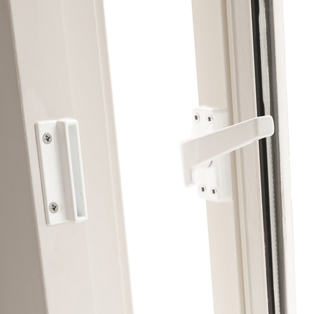 raamsluiting aluminium wit axa-4