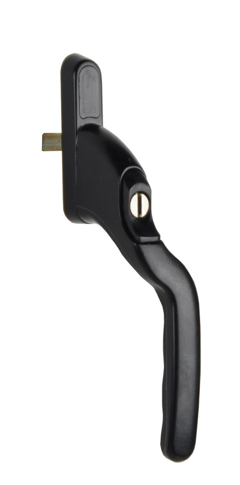 Raamkruk Verkropt Aluminiumzwart Winlock - 0142-02-7 RECHTS