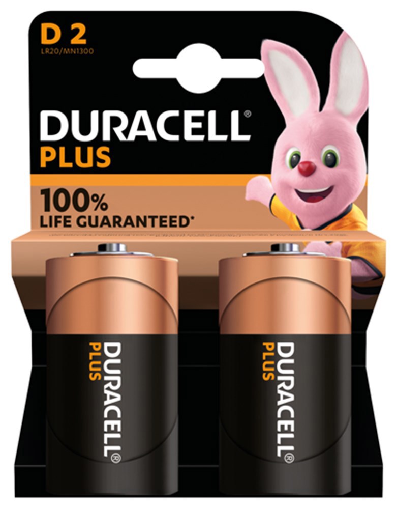 batterijen staaf duracell plus