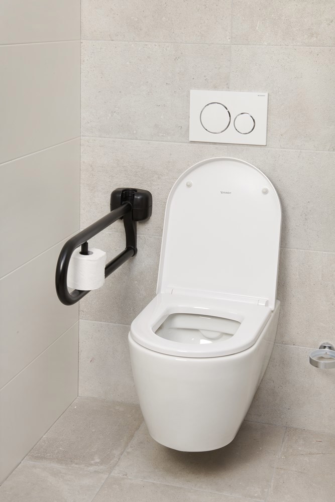 toiletrolhouder zwart secucare-3