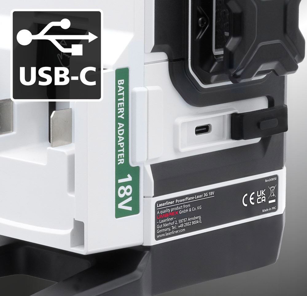 accu kruislijnlaser groen laserliner-12