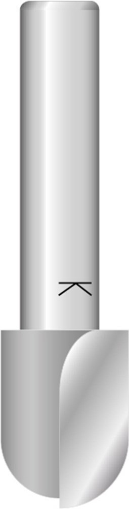 Holprofielfrees Hardmetaal Stehle - 20.0X20.0X54MM R=10.0MM