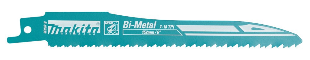 Reciprozaagblad Makita For Bi-Metal - S123X 152MM SET à 25 STUKS