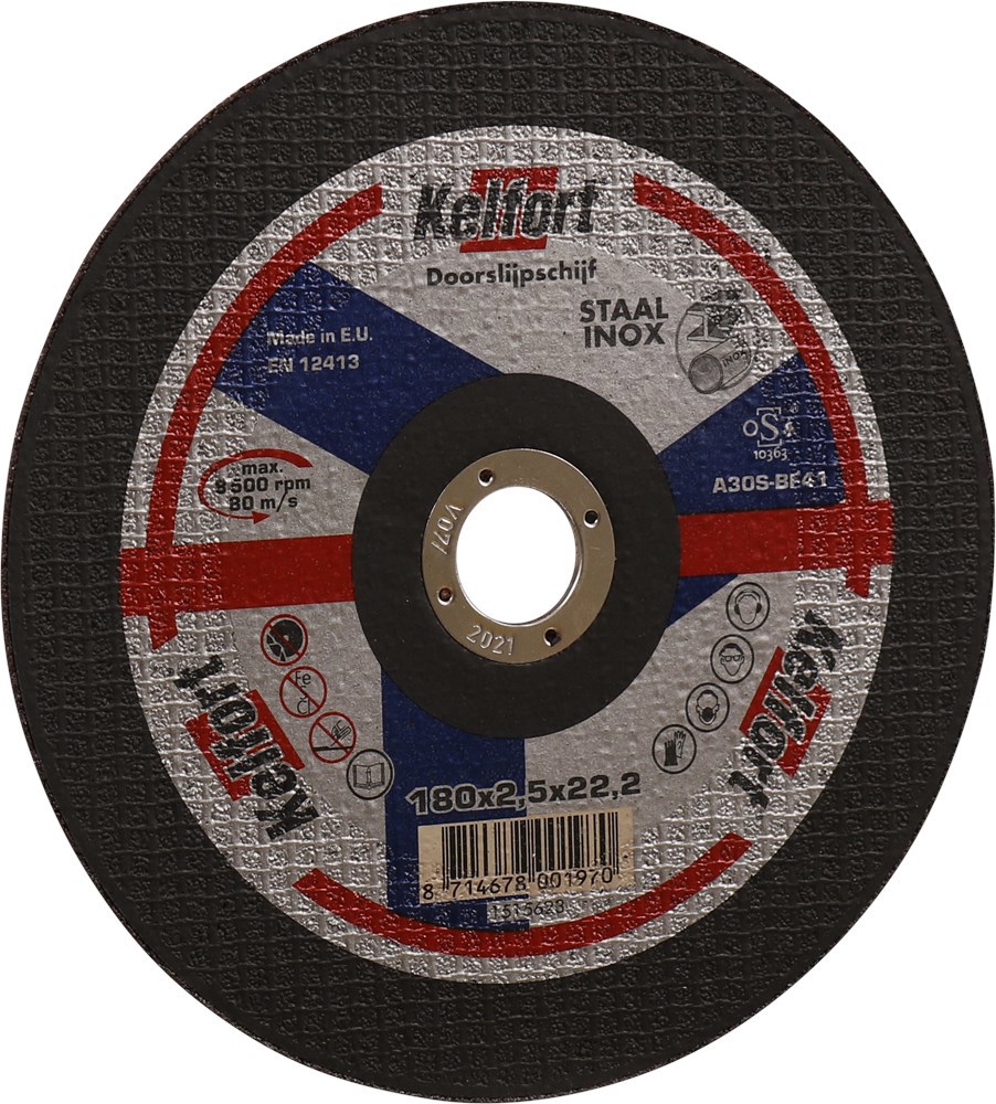 doorslijpschijf staal/rvs kelfort-3