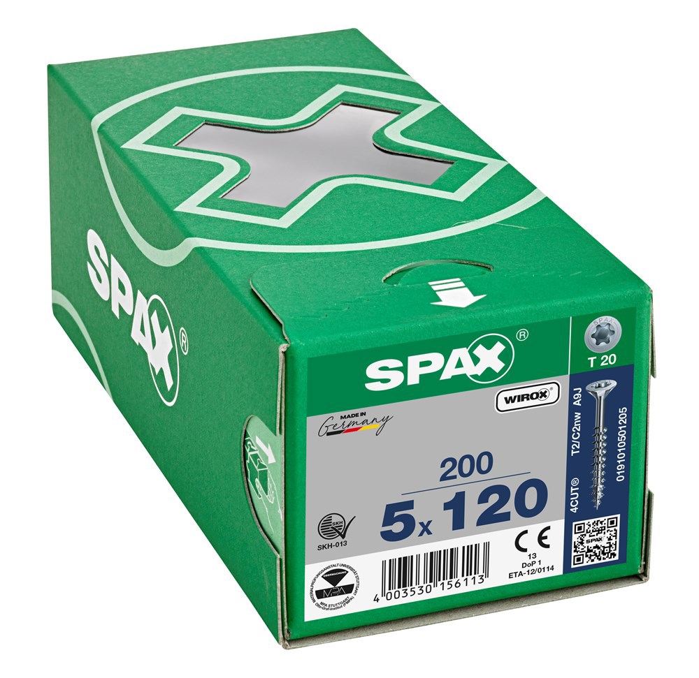 spaanplaatschroef wirox spax-4