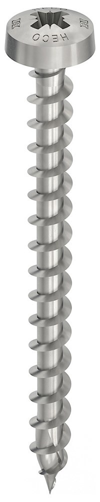 Spaanplaatschroef Rvs A2 Heco - 4.0X 25MM BK PZ2