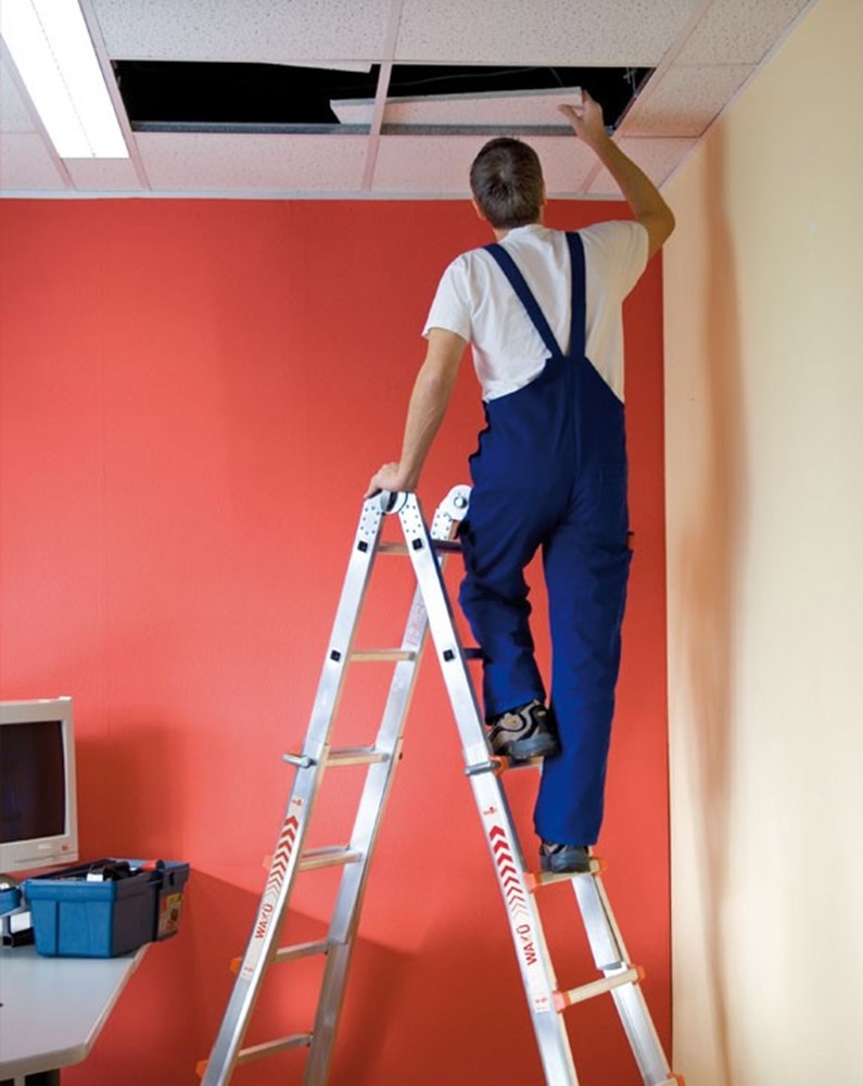 vouwladder telescoop alu.ongecoat waku-6