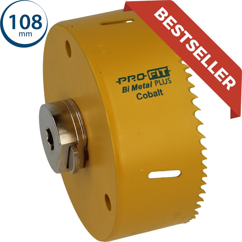 Gatzaag Bimetal Plus Variable Profit - Ø108X38MM CLICK&DRILL HEX 10MM