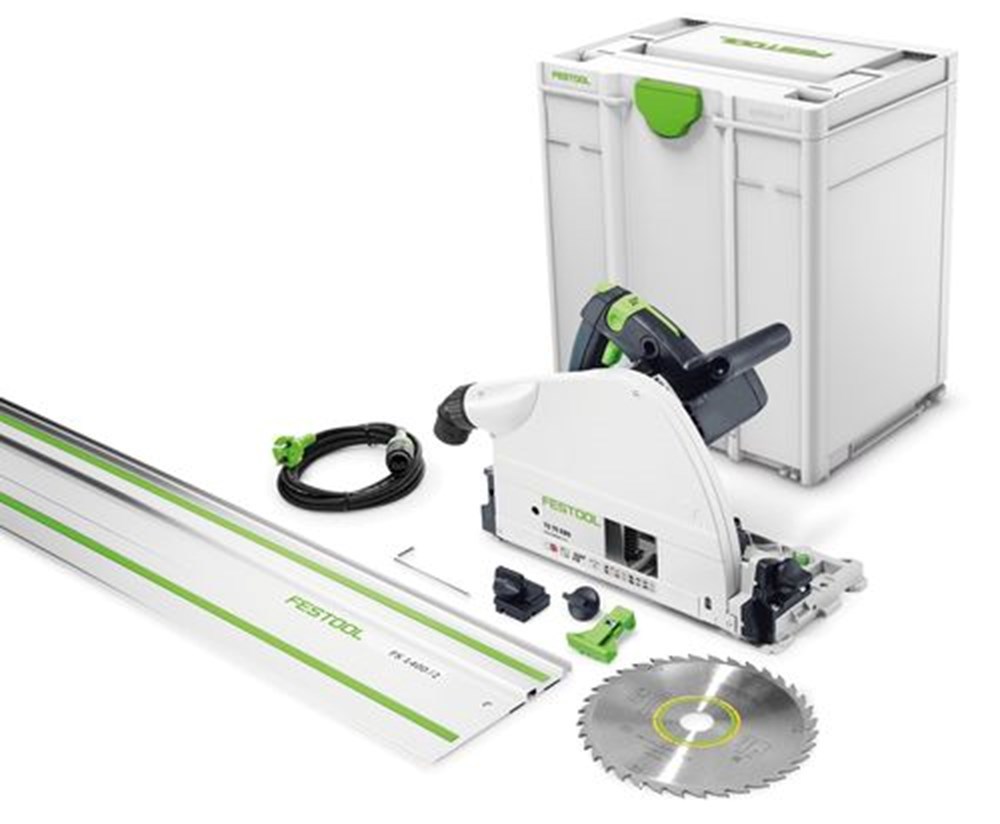 Invalcirkelzaagmachine Festool 210Mm - TS75 EBQ-PLUS-FS