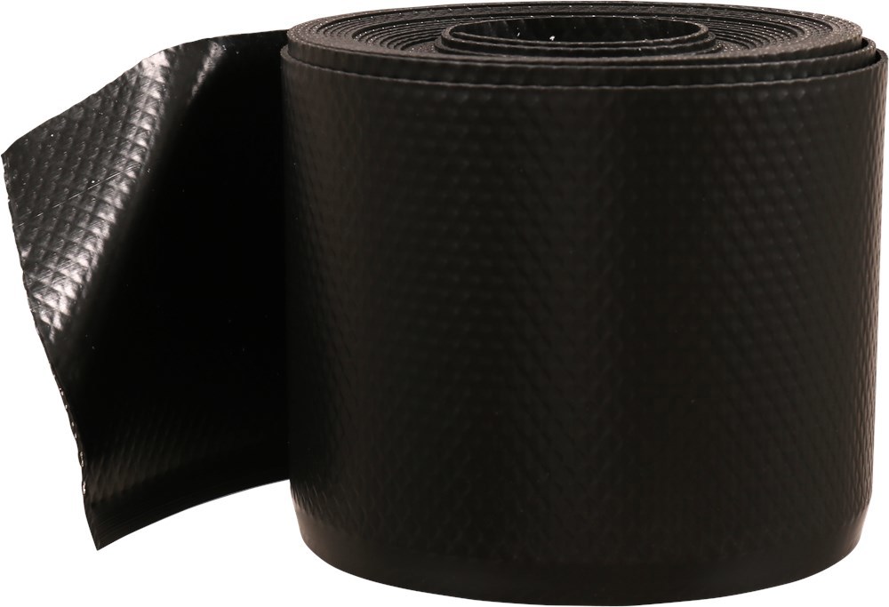 Loodvervanger Epdm Zwart Kelfort - 150X3MM 10M