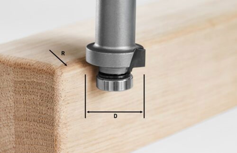 afrondfrees hardmetaal festool