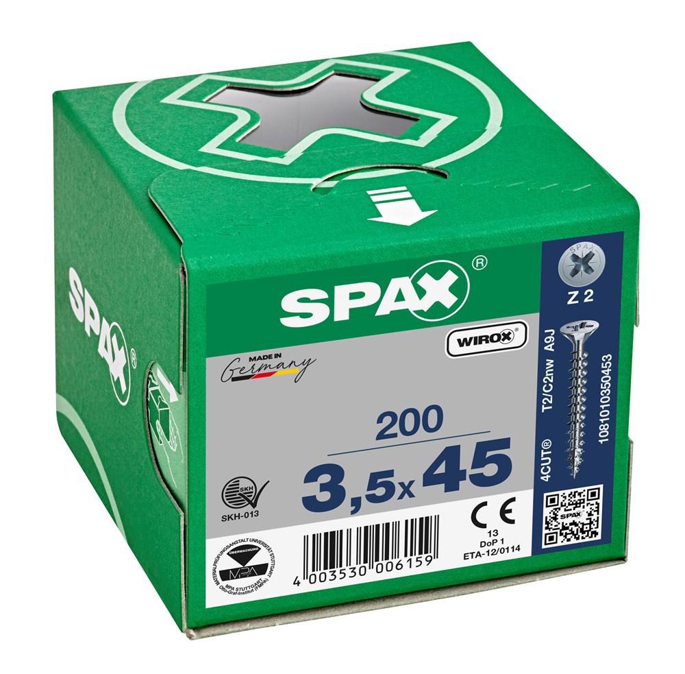 spaanplaatschroef wirox spax-4