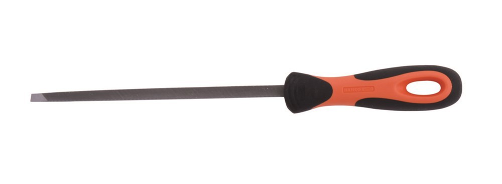 Vijl Driekant Bahco Ergo - HALFZOET 125MM DUN