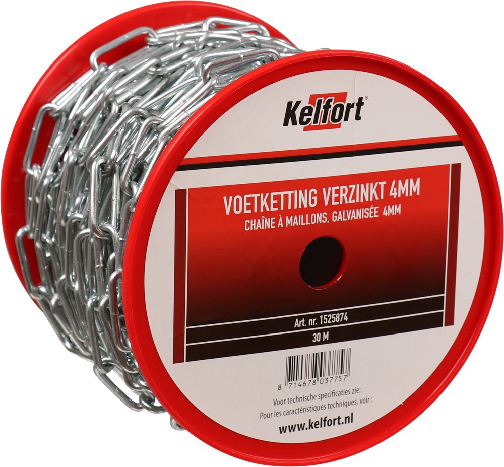 voetketting verzinkt kelfort