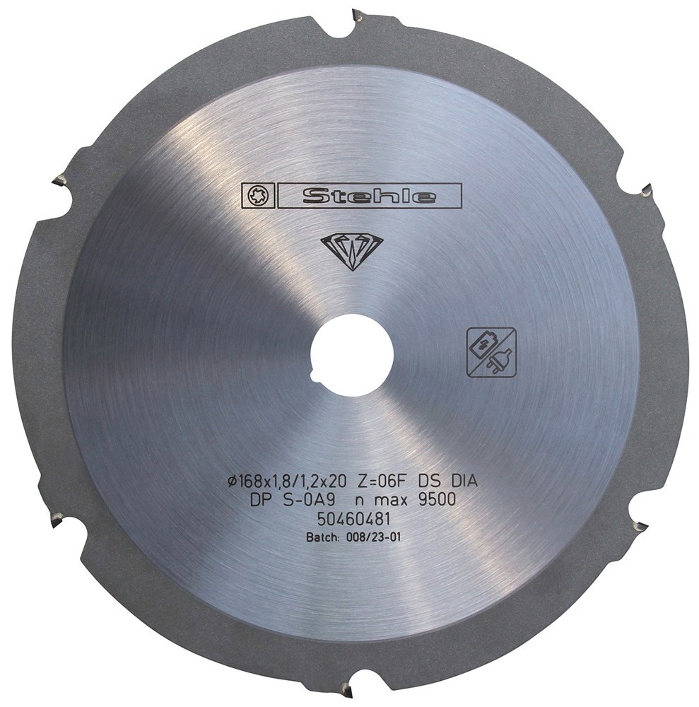 Cirkelzaagblad Pcd Stehle - 168X1.8X20MM 6F