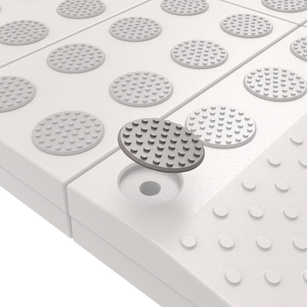 Anti-Slipdoppen Bruin Secucare - SET à 14 STUKS