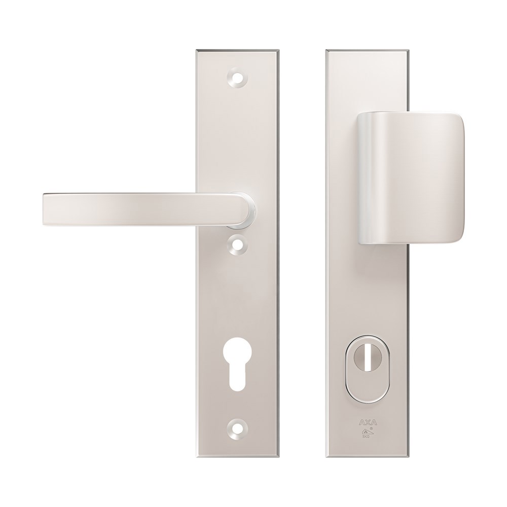 Voordeurgarnituur F1 Axa - EDGE PLUS 6667 KT92MM SKG***