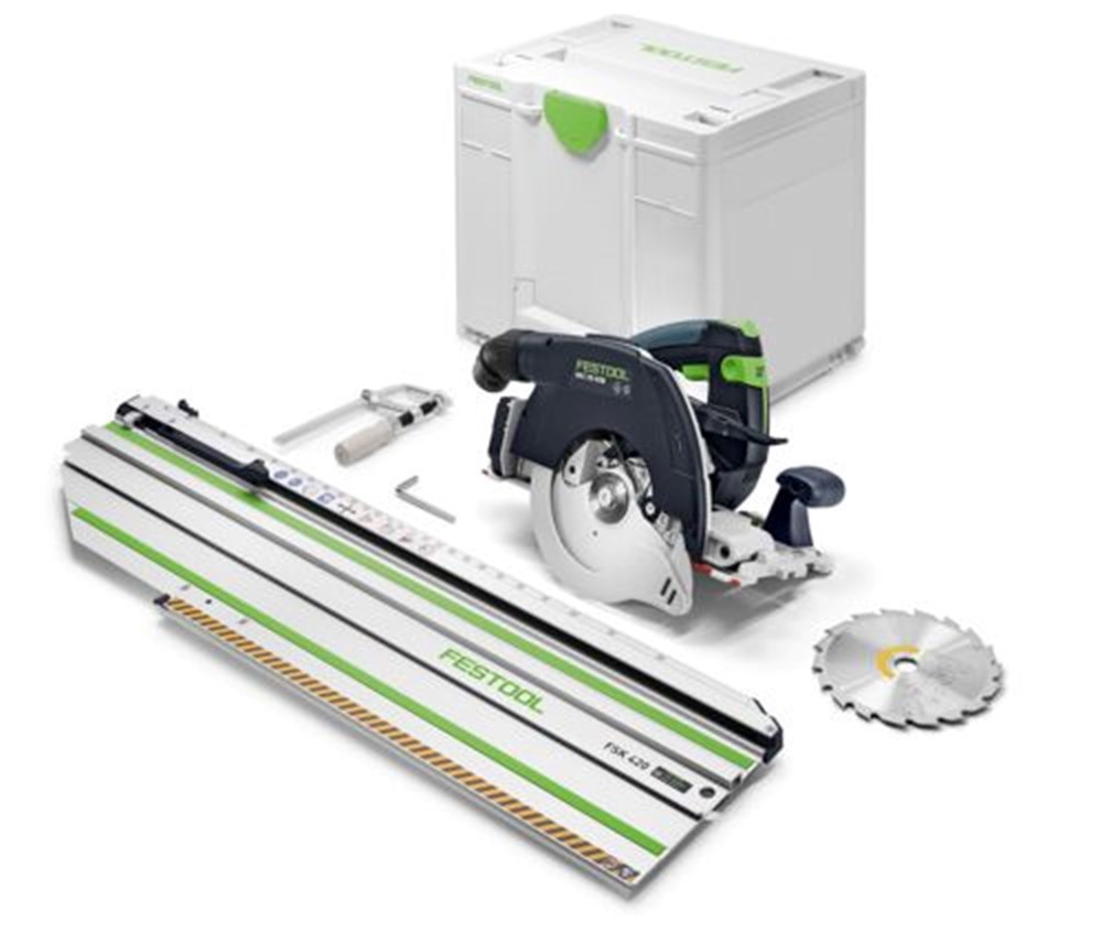 Accu Pendelkapzaag Festool - HKC55 KEB-BASIC-FSK420