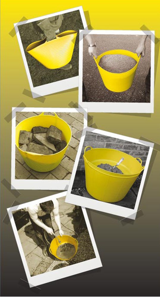 kuip flexibel kunststof tubtrug