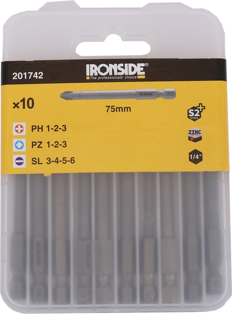 schroefbitset lang ironside