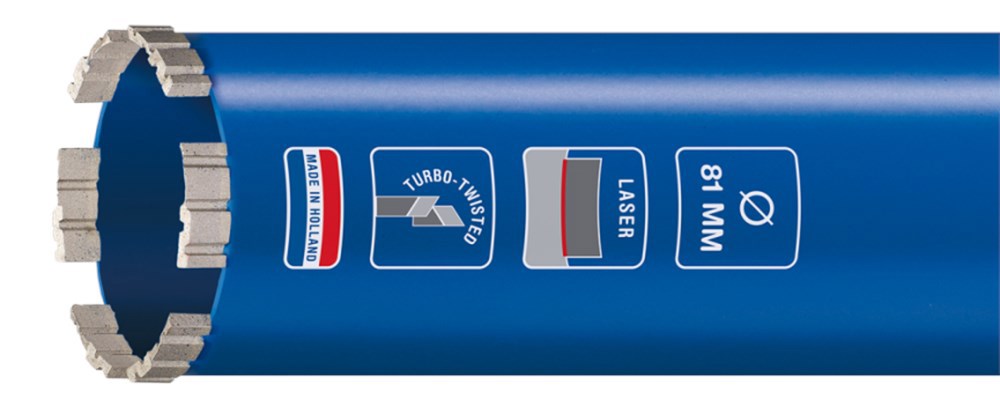 Diamantboor Nat Carat Laser Beton Master - EM Ø 22X400MM M30