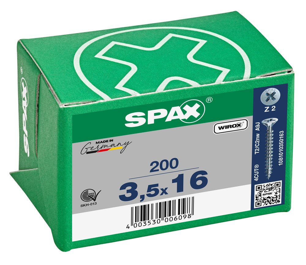 spaanplaatschroef wirox spax-4