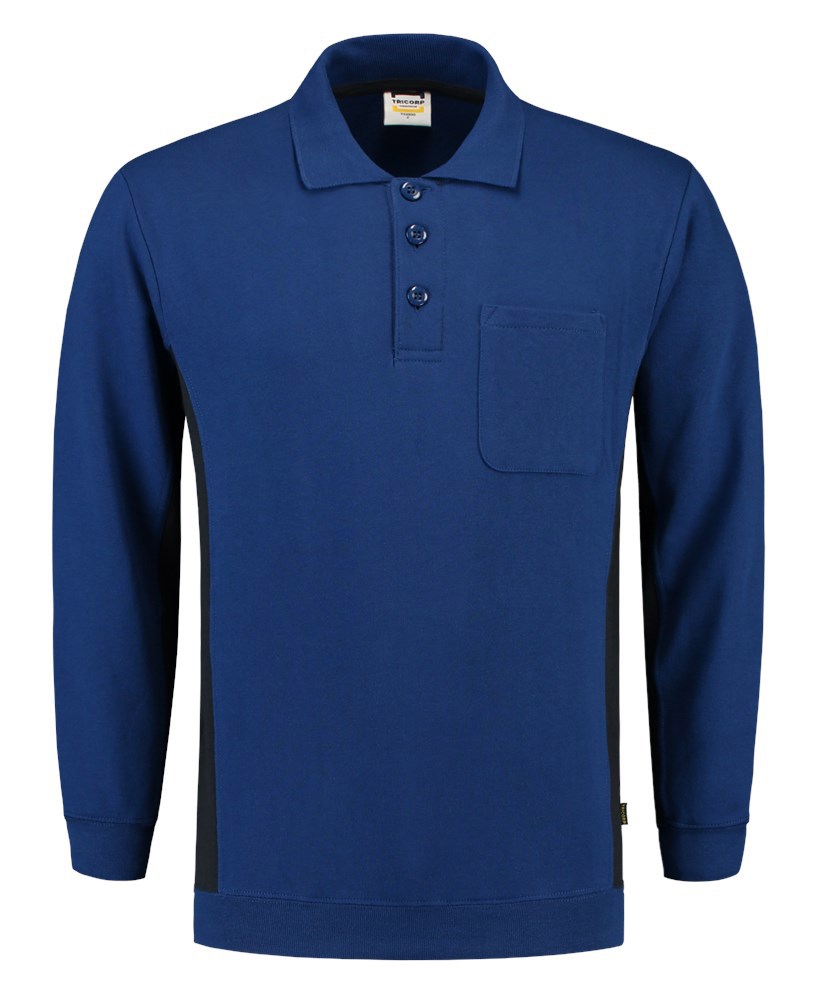 polosweater bicolor borstzak tricorp-3