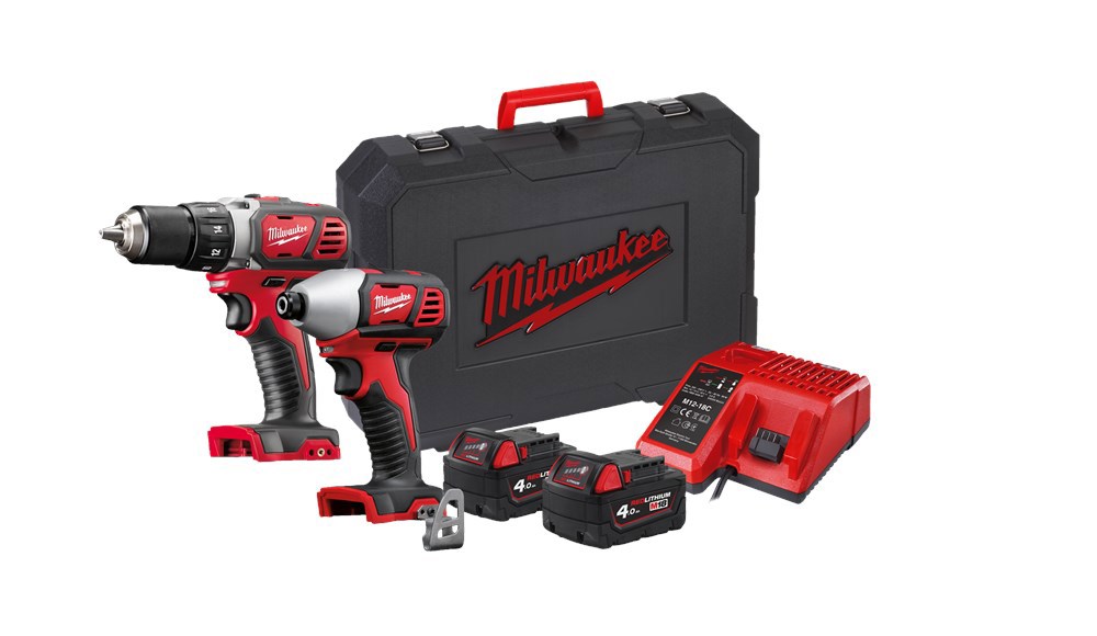 Accu Combiset Milwaukee 4.0Ah/18.0V - M18 BPP2D-402C 18.0V