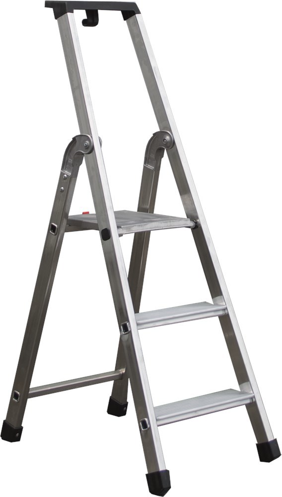 plateautrap aluminium ongecoat kelfort