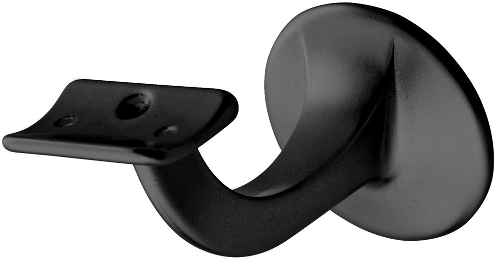 leuninghouder aluminium zwart hermeta