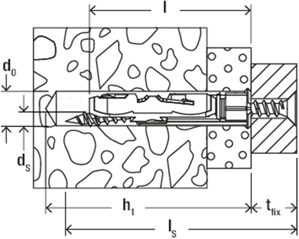 hollewandplug nylon fischer-23