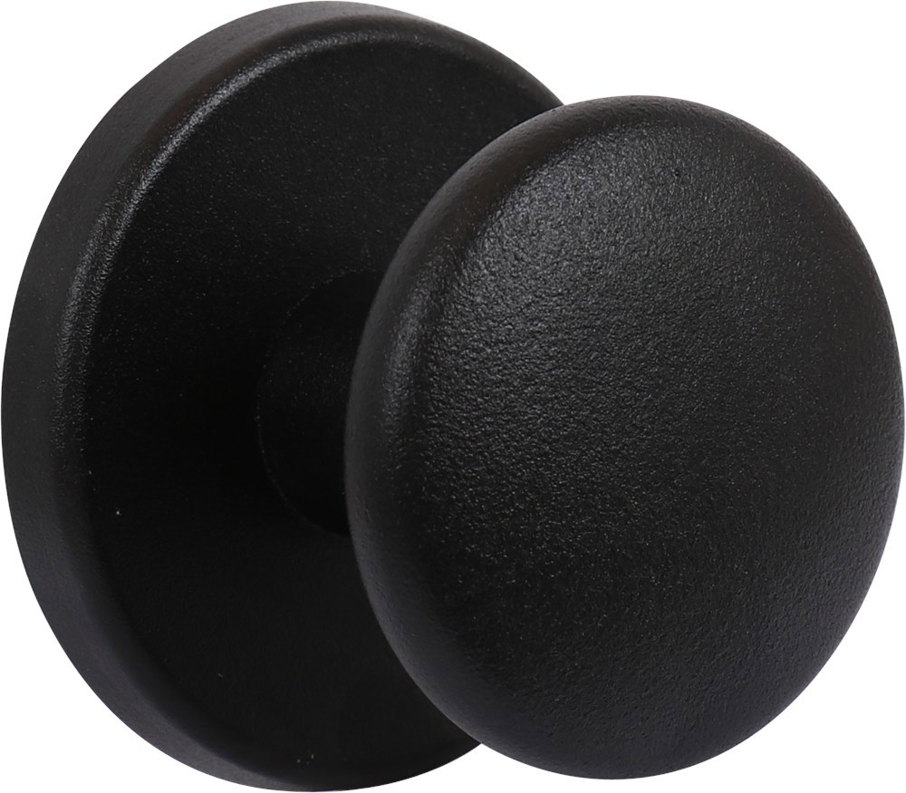 voordeurknop aluminium mat zwart oxloc