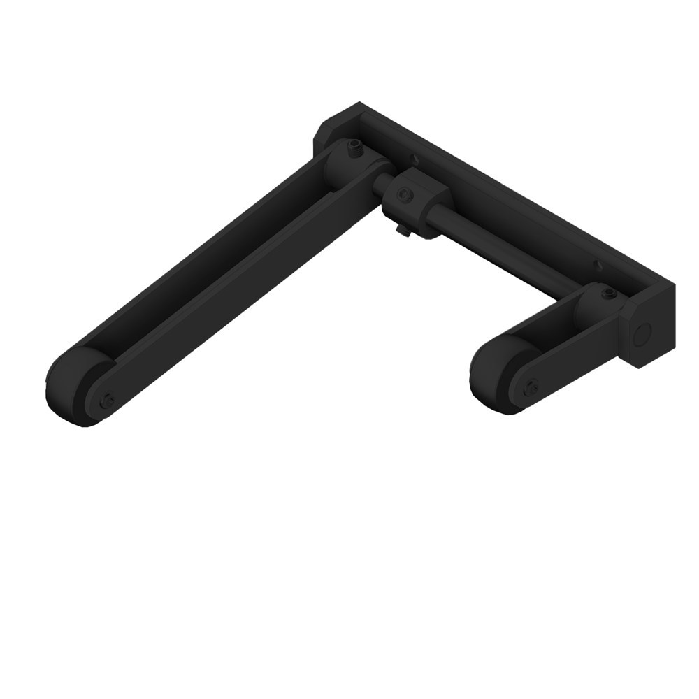 Sluitvolgorderegelaar Olda - 25 ZWART RAL 9005