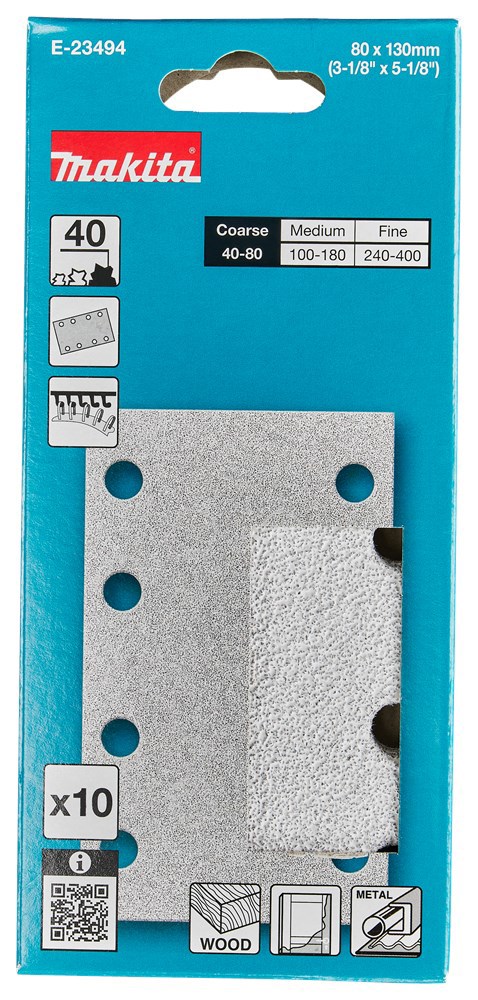 schuurstrook wit velcro makita-6