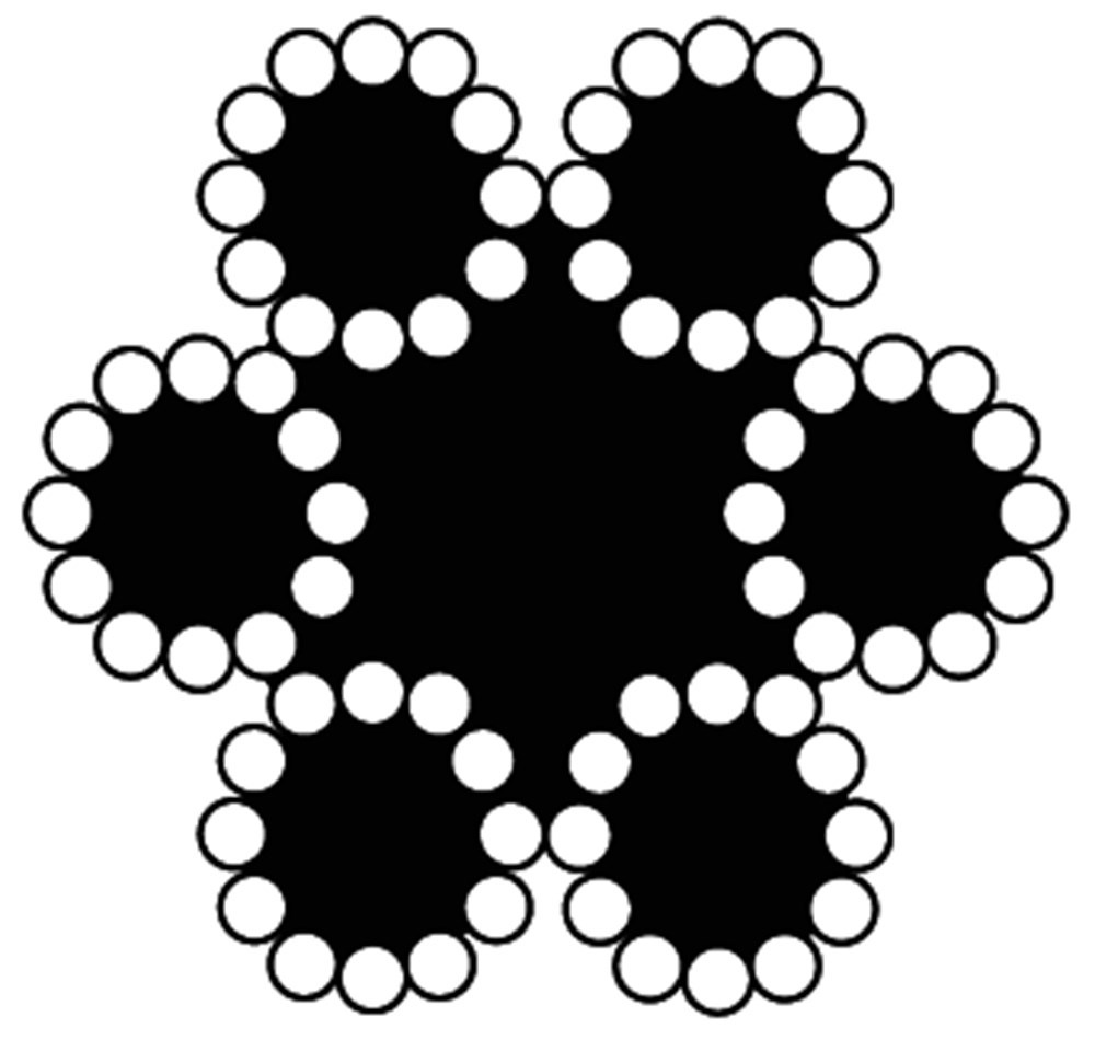 Staalkabel Elvz - 10.0MM 100M