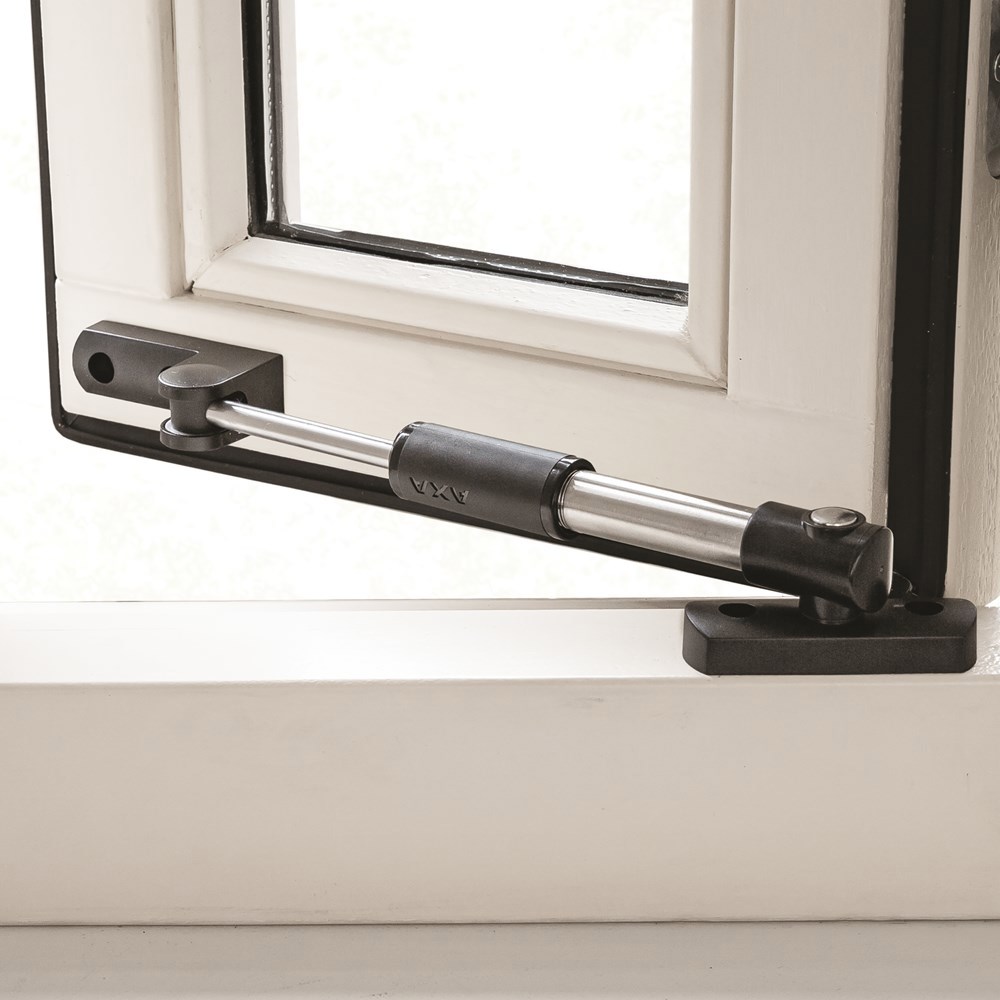 telescoop uitzetter rvs/zwart axa-4