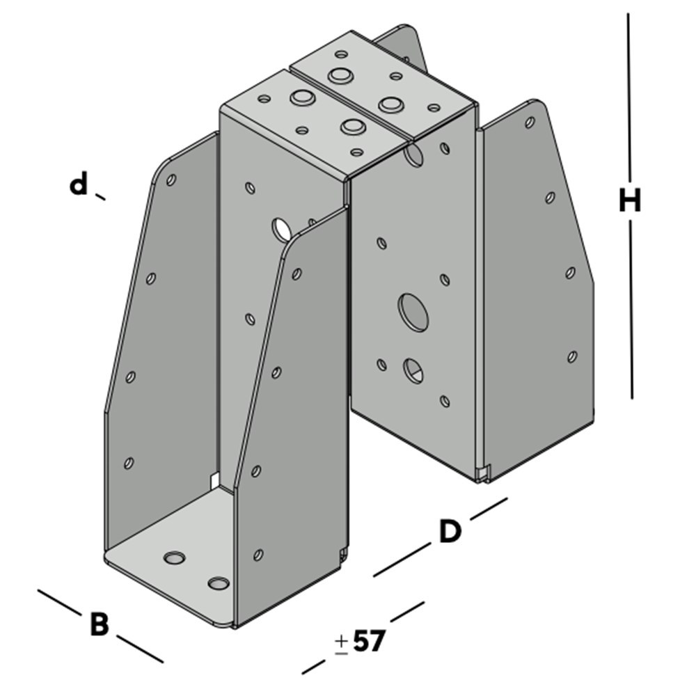 balkdrager gbs dubbel sv-3