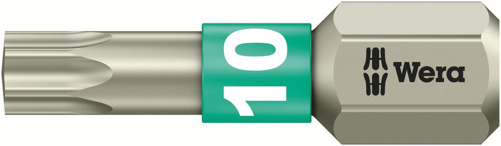 Schroefbit Torx Rvs Wera - 3867/1 TS T10 25MM 1/4''