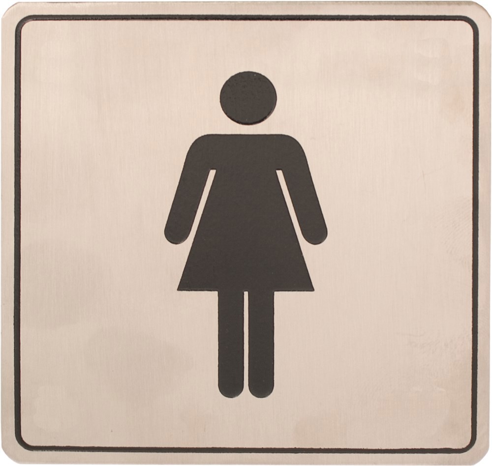 Pictogram Rvs A2 Oxloc - 100X100MM